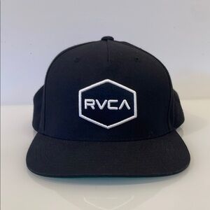 RVCA Black Baseball Cap